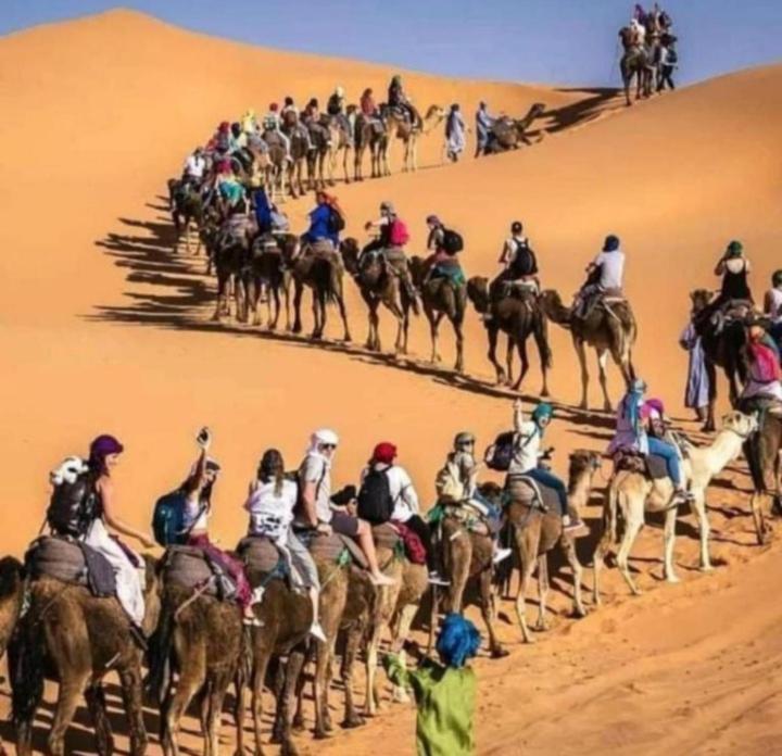 Merzouga Top Luxury Camp Hotel Exterior photo