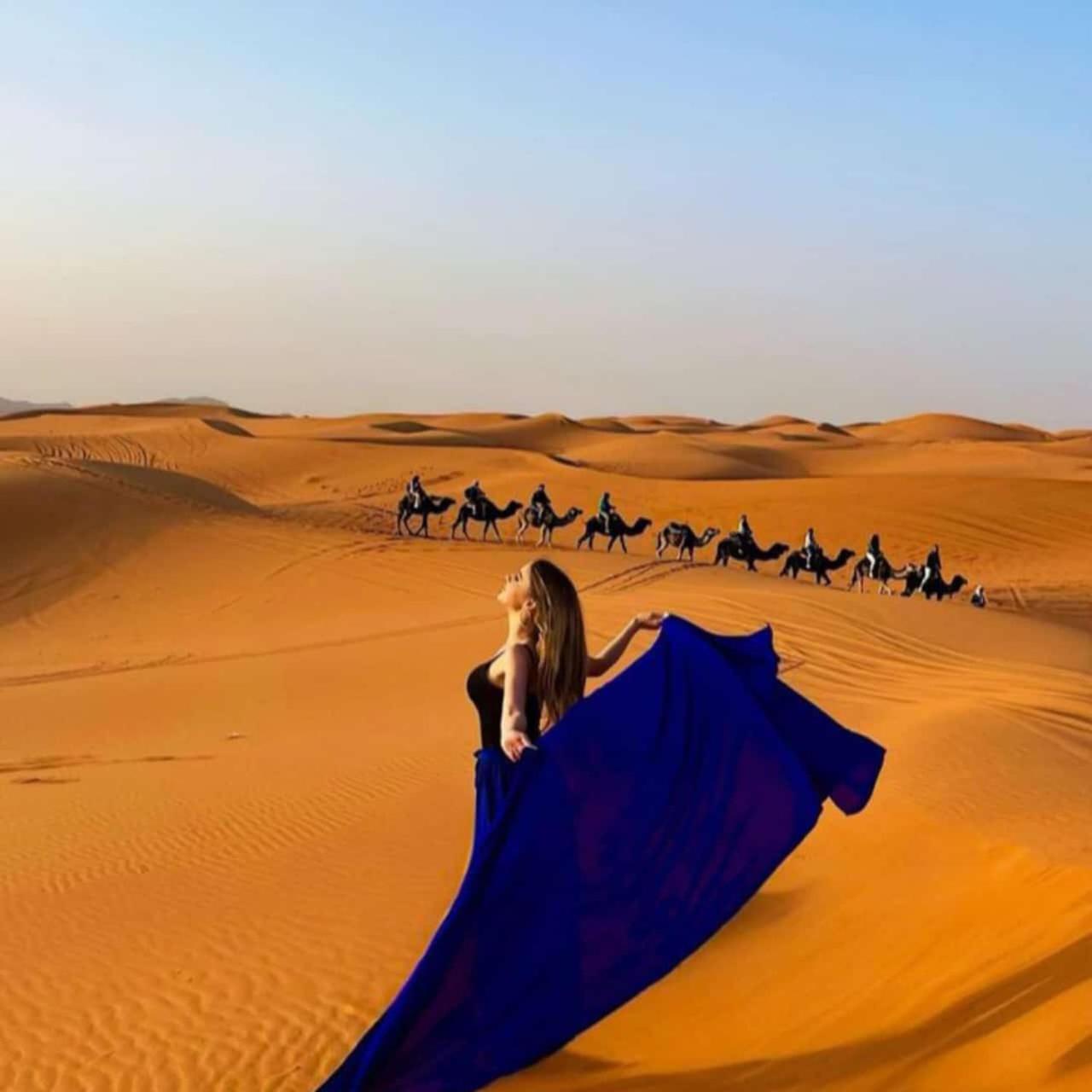 Merzouga Top Luxury Camp Hotel Exterior photo